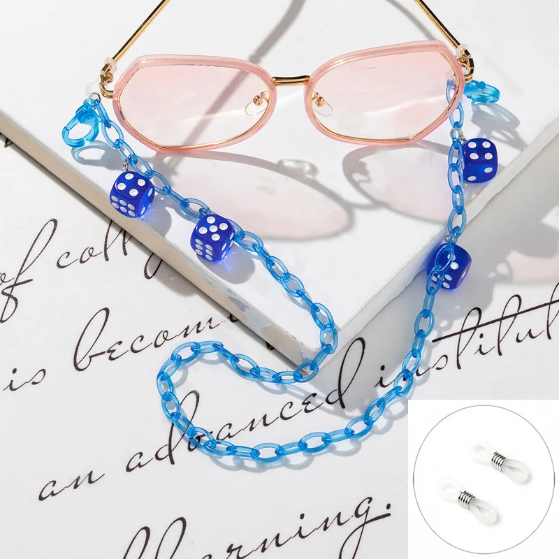 Nueva moda, dados, cadena de g - Sunglass Retainer Cord reseña y precio