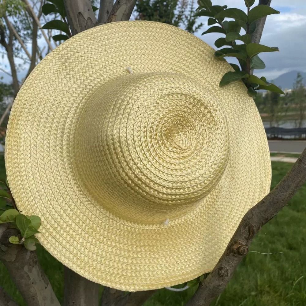 Sombrero de Paja de Ala Ancha  - Bucket Hat Straw reseña y precio