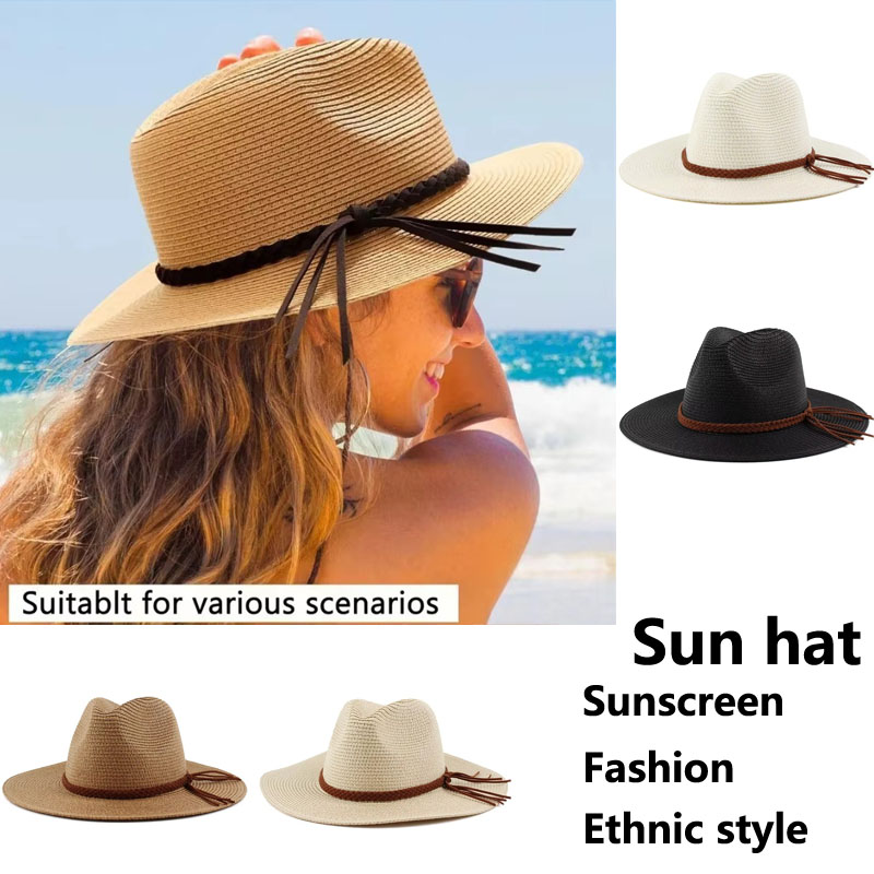 2025 nuevo sombrero de paja pa - Bucket Hat Straw reseña y precio