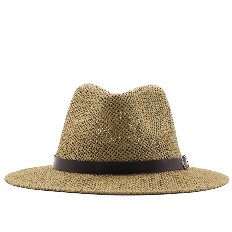 Sombrero panamá de jazz Simple - Bucket Hat Straw reseña y precio