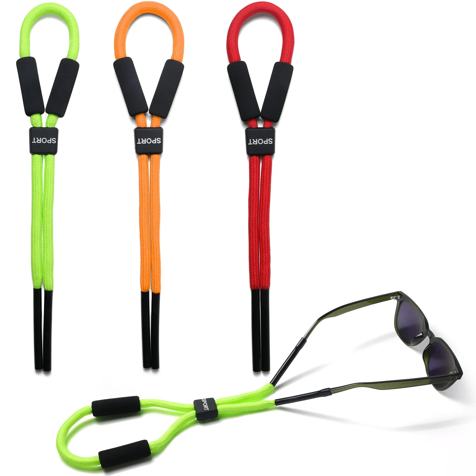 Cordón flotante para gafas, co - Sunglass Retainer Cord reseña y precio